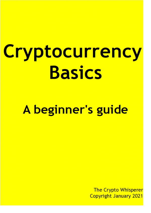Cryptocurency Basics a beginner's guide